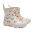 thumbnail image 1 of Hunter Women's Play Mini Rainbow Print Short Rain Boots, Shaded White,5 M US, 1 of 7