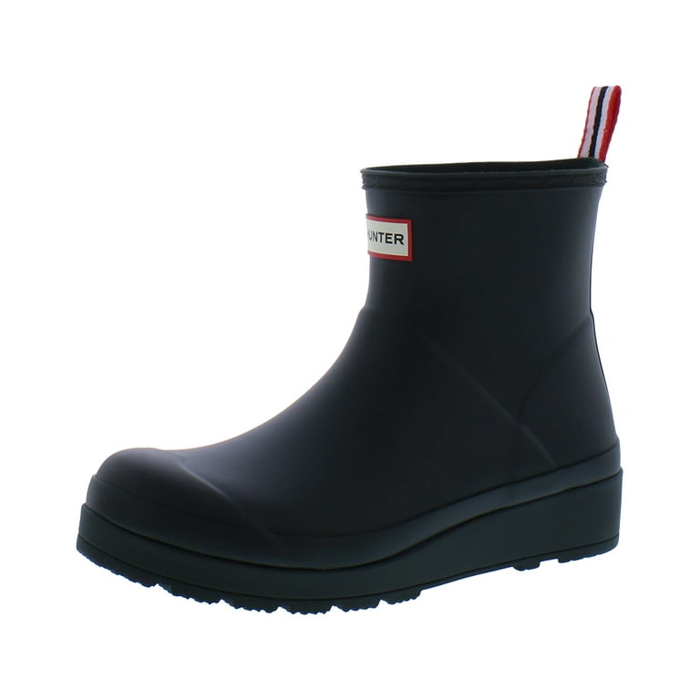 Hunter Play Short Boot Womens Shoes Size 7, Color: Arctic Moss