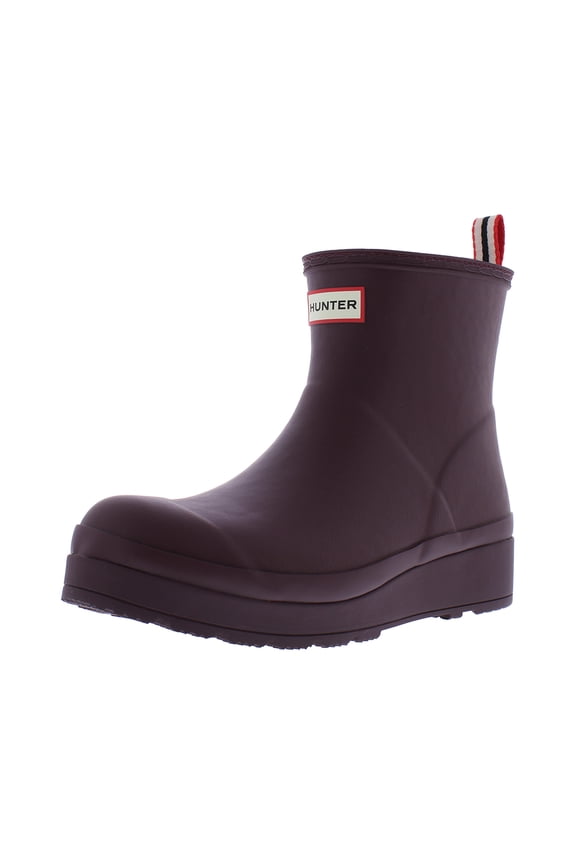 Play Short Insulated Boot Womens Shoes Size 5, Color: Dark Red