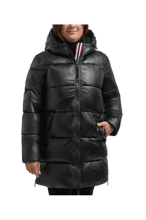 Women's Puffer Jacket Black Small