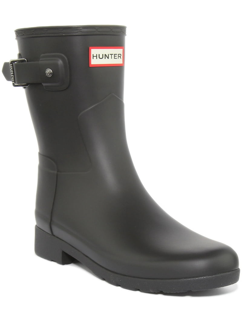 Hunter Original Refined Slim Fit Short Wellington Boot, Waterproof