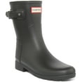 thumbnail image 1 of Hunter Women's Refined Slim Fit Short Rain Boots Black WFS2200RMA BLK, 1 of 6