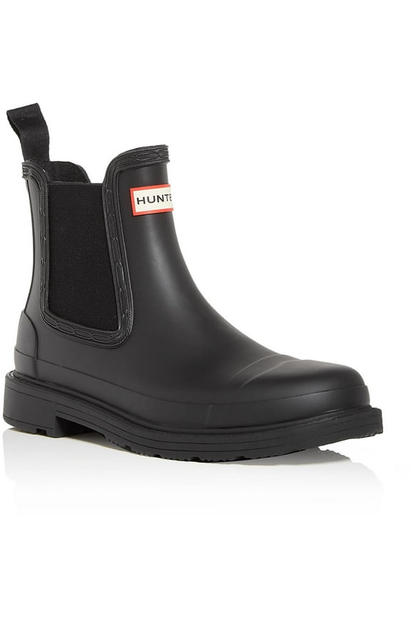 Womens Commando Slip-On Ankle Chelsea Boots