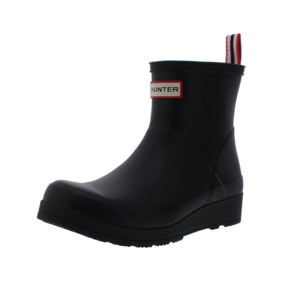 Hunter Women's Play Short Rain Boots Black WFS2020RMA BLK