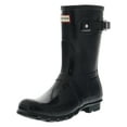 thumbnail image 1 of Hunter Womens Original Short Gloss Rain Boots - Navy - Size 9, 1 of 3