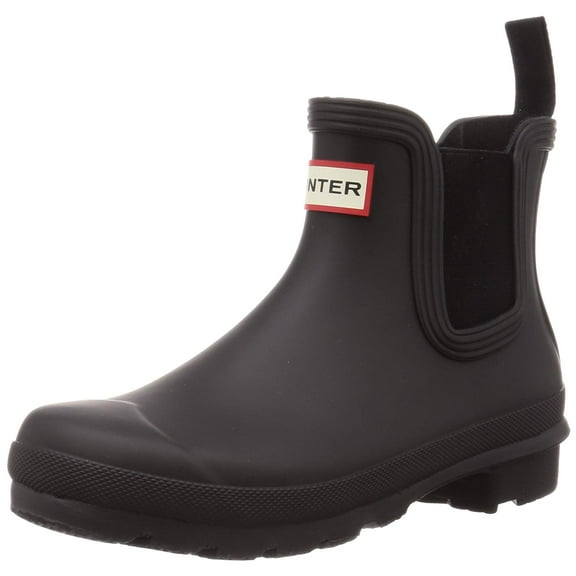 Hunter Womens Original Waterproof Chelsea Boot BLK-6