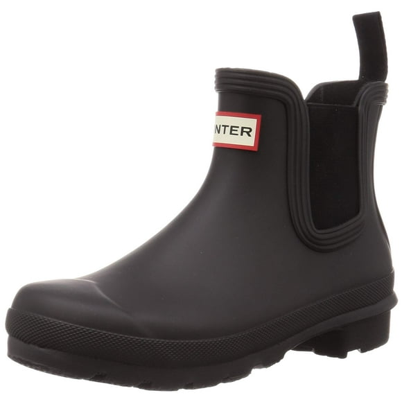 Hunter Womens Original Waterproof Chelsea Boot BLK-6