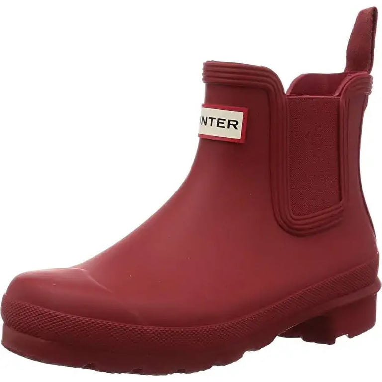 Hunter Womens Waterproof Chelsea Rain Boot with Ankle Fit, MLR-9