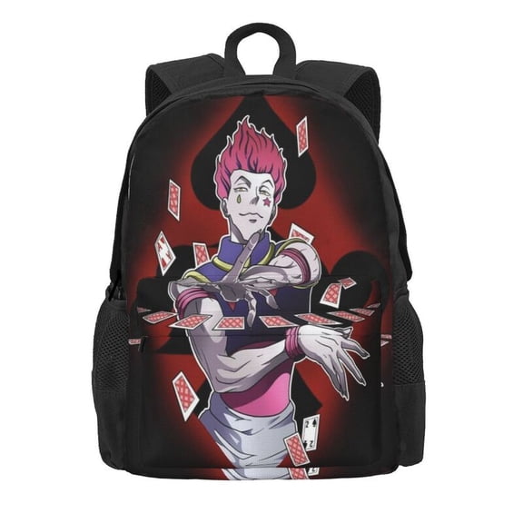 Hunter X Hunte Backpack Computer Bag Hiking Bookpack Travel Backpack For Adult 16.5in