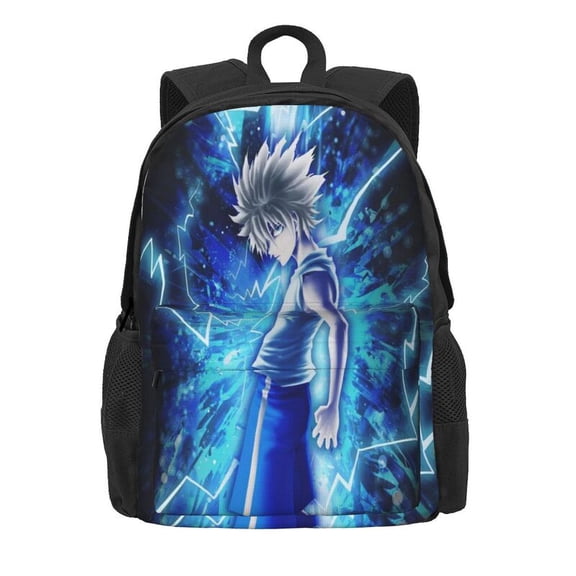 Hunter X Hunte Backpack Computer Bag Hiking Bookpack Travel Backpack For Adult 16.5in