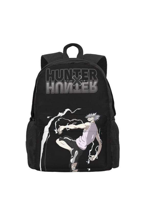 Hunter X Hunte Backpack Computer Bag Hiking Bookpack Travel Backpack For Adult 16.5in