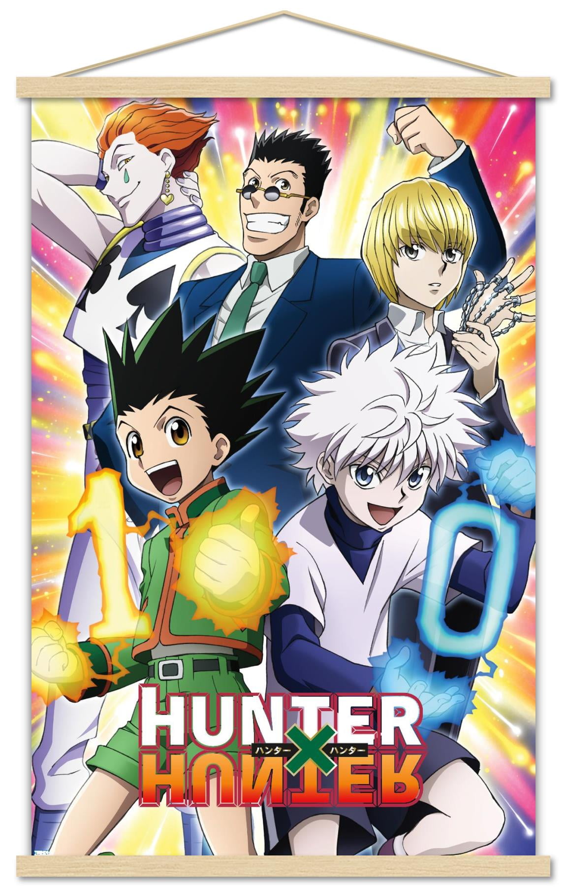 HUNTER×HUNTER Vol.10　初回限定　封入特典ポスター付き HUNTER×HUNTER ハンターハンター 旧 アニメ DVD VOL10 ヒソカ ポスター