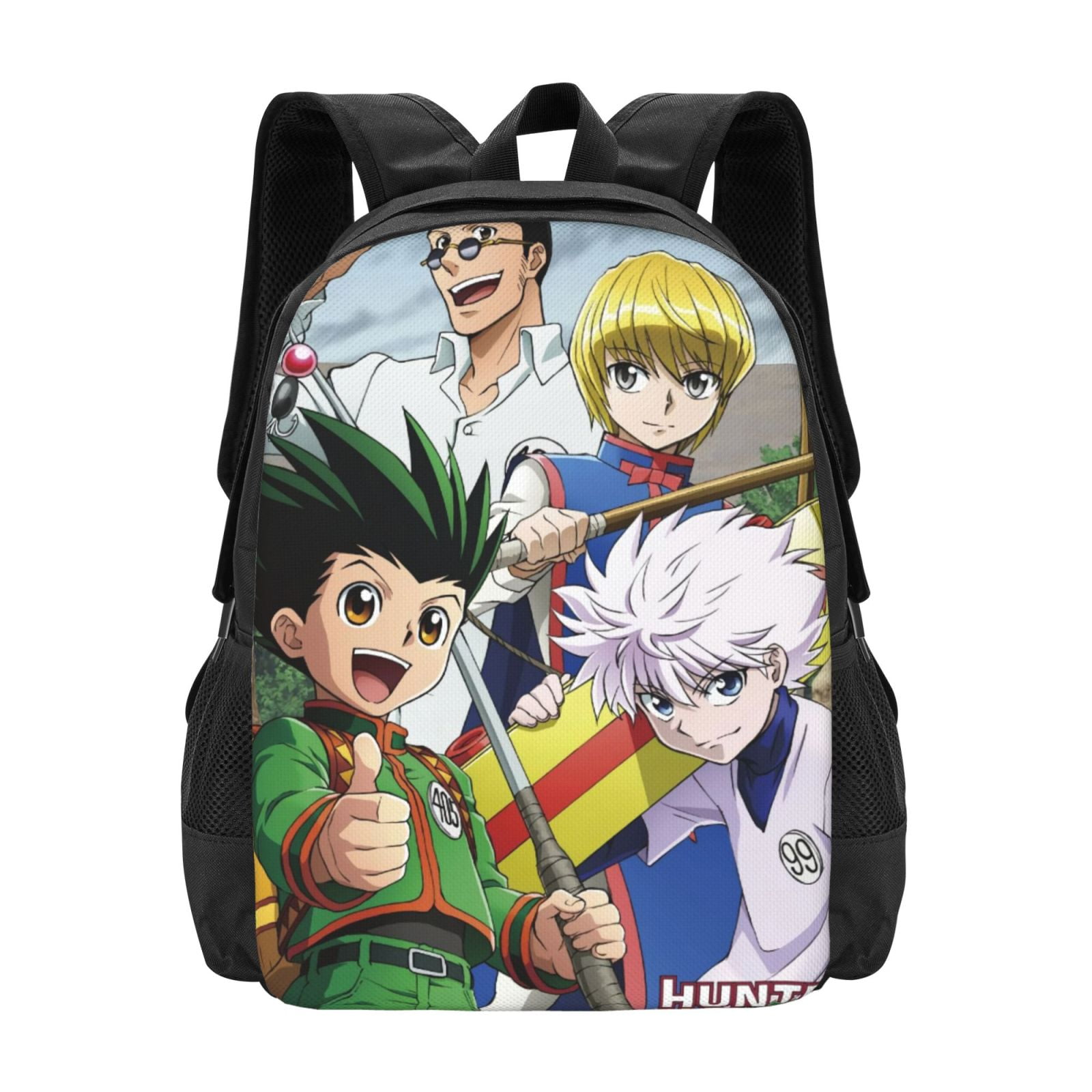 Hunter X Hunter 3D Printed Anime Backpack,Lightweight Casual Capacity ...