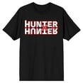 thumbnail image 1 of Hunter X Hunter Anime Cartoon Title Logo Black Graphic Tee- L, 1 of 4