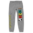 thumbnail image 1 of Hunter X Hunter Anime Character Color Squares Men's Grey Sweatpants-XS, 1 of 3