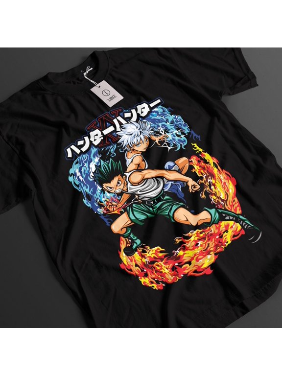 Hunter X Hunter Anime Manga T-Shirt, Killua And Gon Tee Sizes S-5Xl GooGate