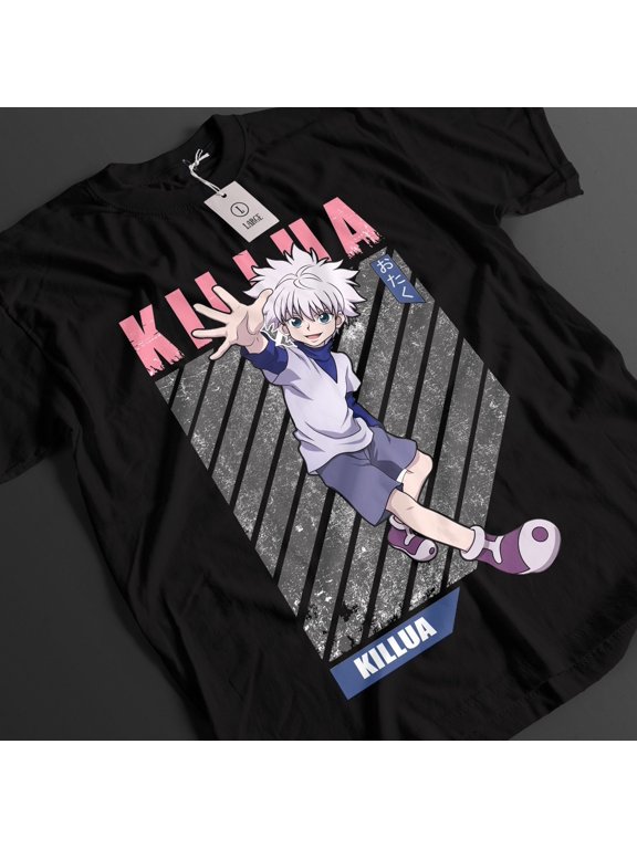 Hunter X Hunter Anime Manga T-Shirt, Killua Zoldyck Tee Sizes S-5Xl GooGate