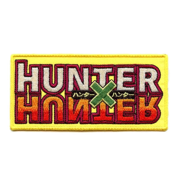 Hunter X Hunter Anime Name Logo Patch Embroidered Iron On