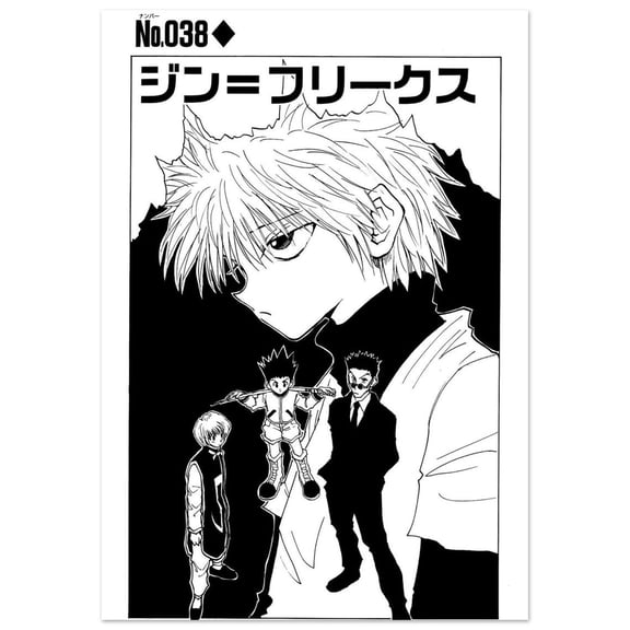 Hunter X Hunter Anime Poster - MULTIPLE SIZE, UNFRAMED