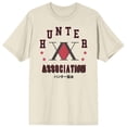 thumbnail image 1 of Hunter X Hunter Association Men's Natural Short Sleeve Tee-XXL, 1 of 7