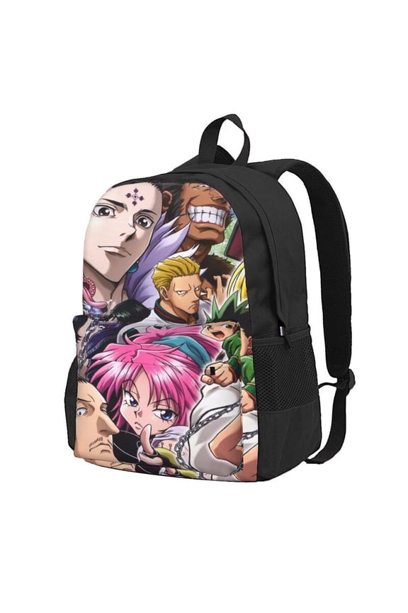 Hunter X Hunter Backpac 16.5In Backpac Hiking Bookpack Bag Daypack Adult