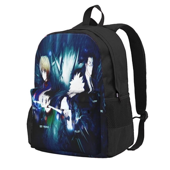 Hunter X Hunter Backpac 16.5In Backpac Hiking Bookpack Bag Daypack Adult