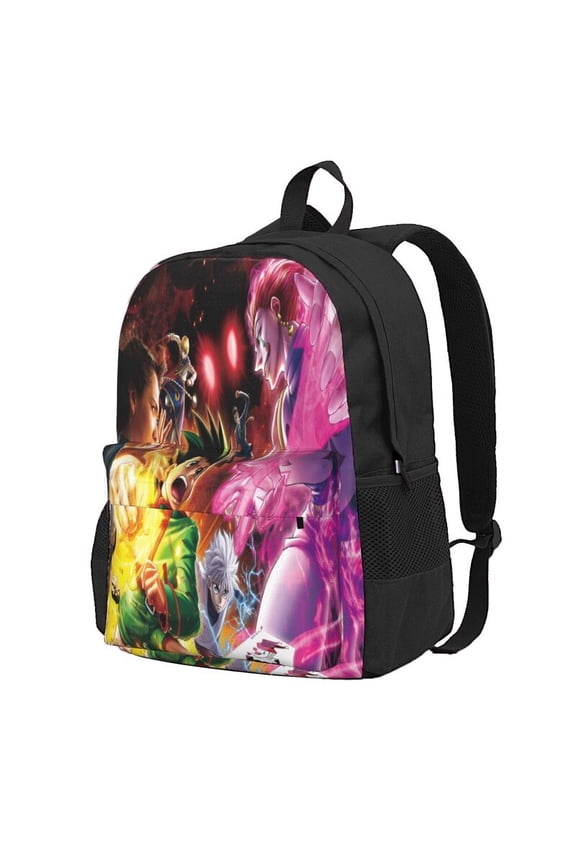 Hunter X Hunter Backpac 16.5In Backpac Hiking Bookpack Bag Daypack Adult