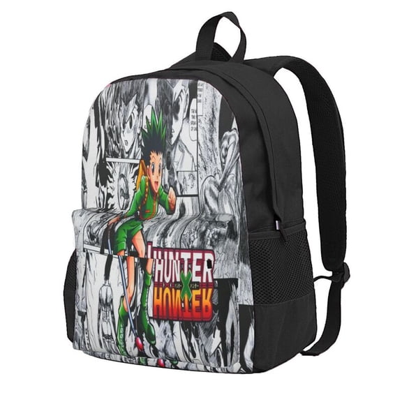 Hunter X Hunter Backpac 16.5In Backpac Hiking Bookpack Bag Daypack Adult