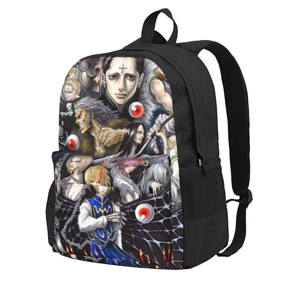 Hunter X Hunter Backpac 16.5In Anime Computer Bag Hiking Bookpack Bag for Adult