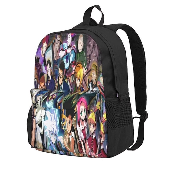 Hunter X Hunter Backpac 16.5In Backpac Hiking Bookpack Bag Daypack Adult