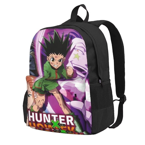 Hunter X Hunter Backpac 16.5In Backpac Hiking Bookpack Bag Daypack Adult