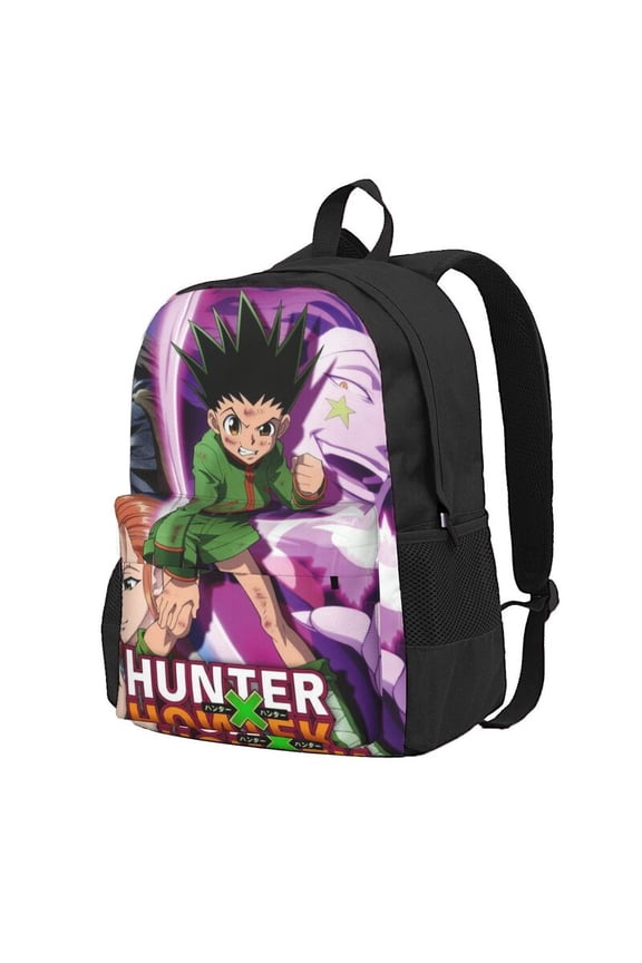 Hunter X Hunter Backpac 16.5In Backpac Hiking Bookpack Bag Daypack Adult