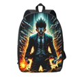 thumbnail image 1 of Hunter X Hunter Backpack, Large Capacity 17 Inch Laptop Backpack, Durable Casual Daypack, Water Resistant, 17.3x12.2x5.5 Inch, 1 of 8
