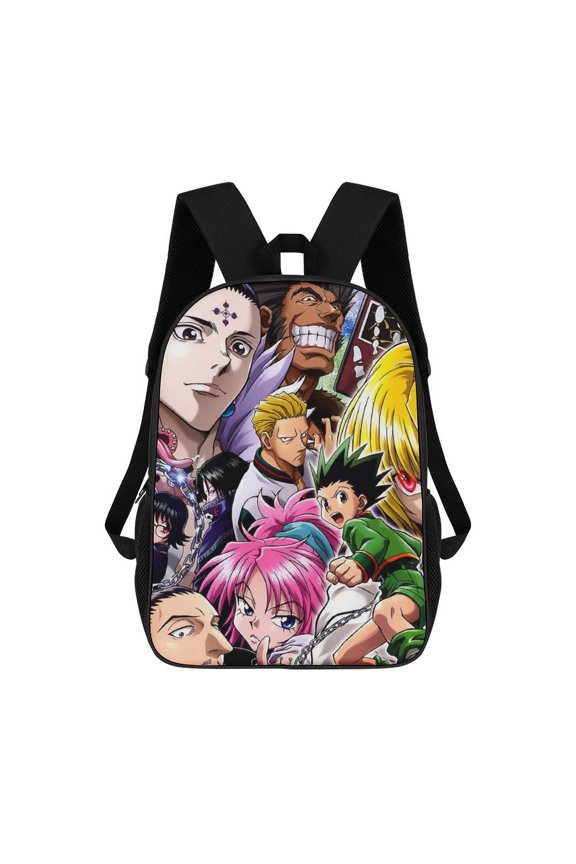 Hunter X Hunter Backpacks 17 Inch Travel Laptop Backpack Lightweight Bookbags Casual Daypack
