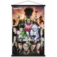 thumbnail image 1 of Hunter X Hunter - Book Key Art Wall Poster with Wooden Magnetic Frame, 22.375" x 34", 1 of 6