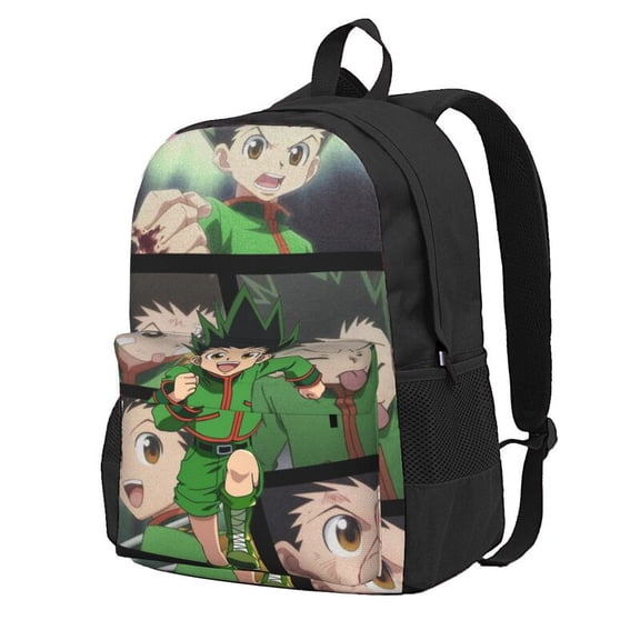Hunter X Hunter Gon Freeccss Backpac 16.5In Backpac Hiking Bookpack Bag Daypack Adult
