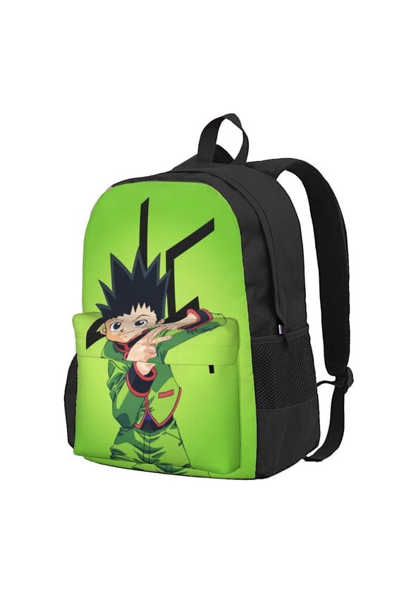 Hunter X Hunter Gon Freeccss Backpac 16.5In Backpac Hiking Bookpack Bag Daypack Adult