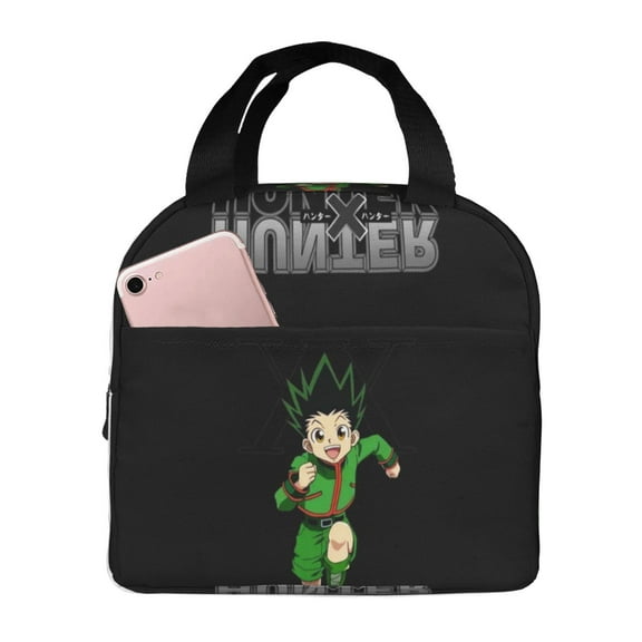 Hunter X Hunter Gon Freeccss Lunch Bag Insulated Lunch Box Reusable Cooler Cartoon Lunch Tote Bag