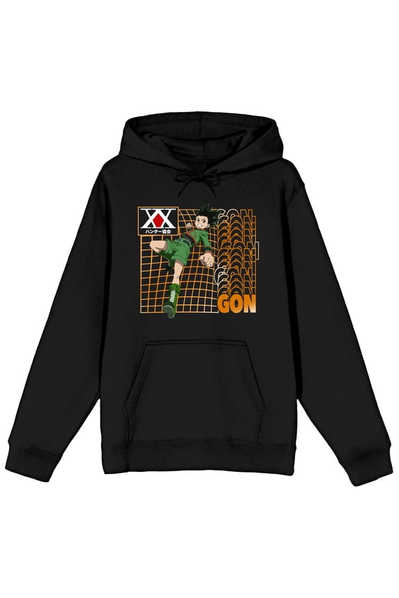 Hunter X Hunter Gon Freecss Men's Black T-shirt-XL