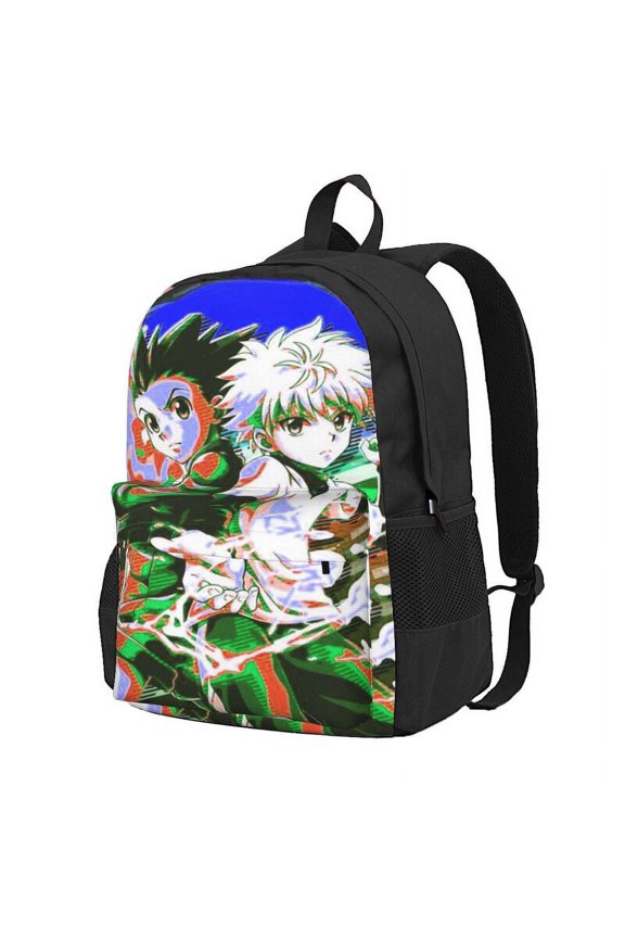 Hunter X Hunter Gon Killua Backpac 16.5In Backpac Hiking Bookpack Bag Daypack Adult