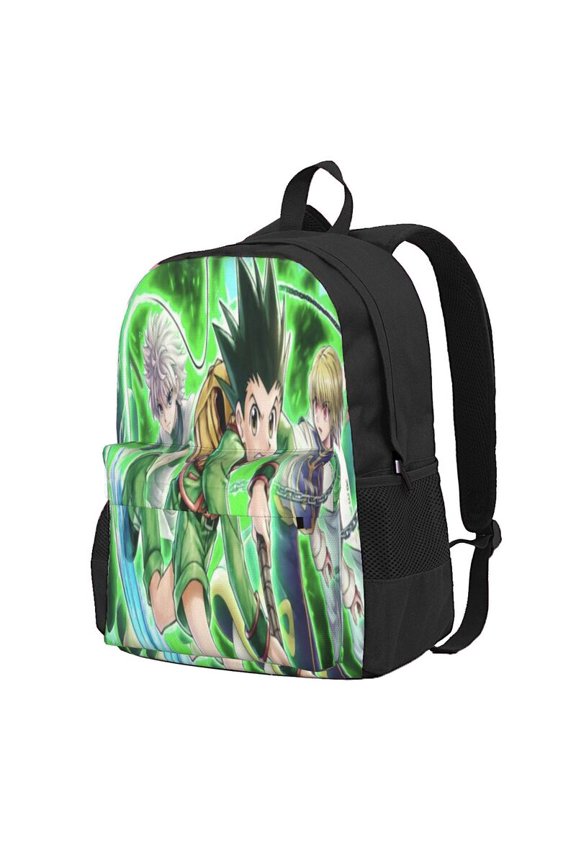 Hunter X Hunter Gon Killua Backpac 16.5In Backpac Hiking Bookpack Bag Daypack Adult