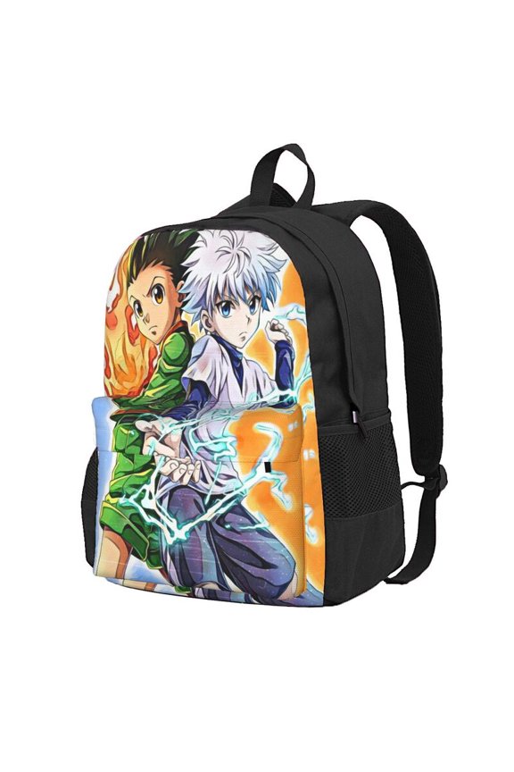 Hunter X Hunter Gon Killua Backpac 16.5In Backpac Hiking Bookpack Bag Daypack Adult