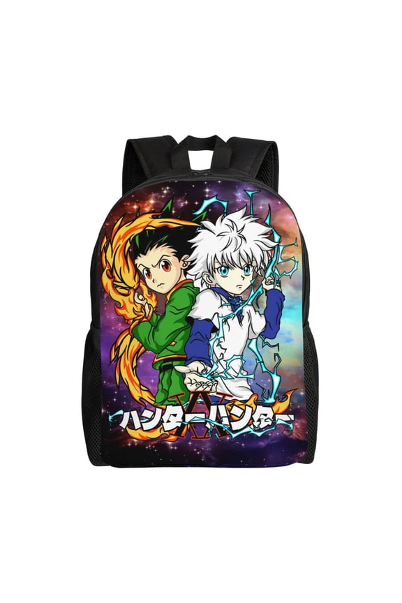 Hunter X Hunter Gon Killua Backpac Cute Backpac Lightweight Sports Travel Laptop Bag Daypack 16In