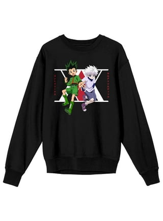 XL HUNTER×HUNTER long sleeve TEE Amazon.com: Hunter X Hunter Tonal Character Panels Crew Neck