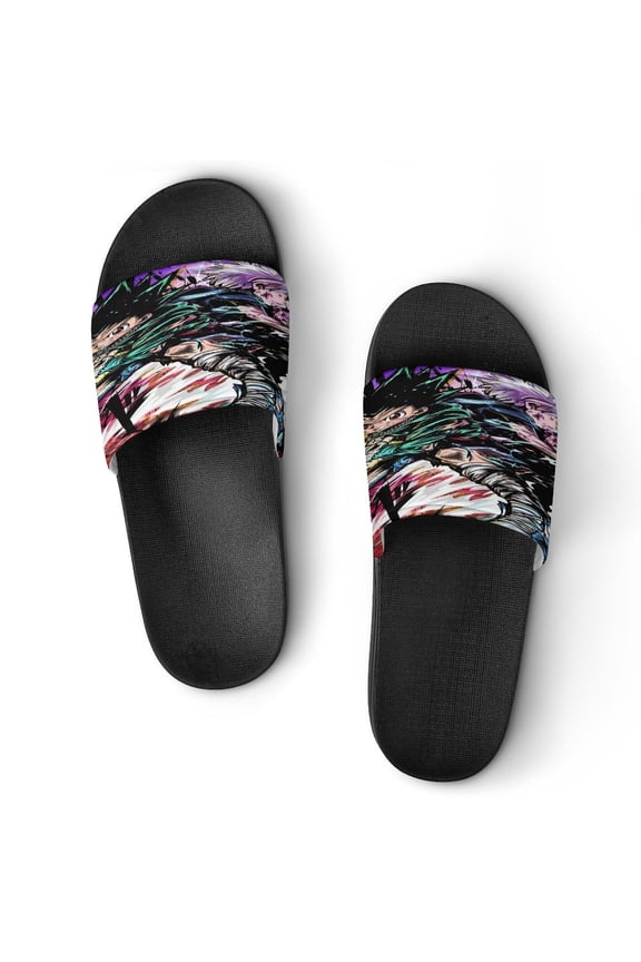 Hunter X Hunte Gon Killua Summer Slippers for Men Women Kid Slippers Slide Sandal Non-Slip