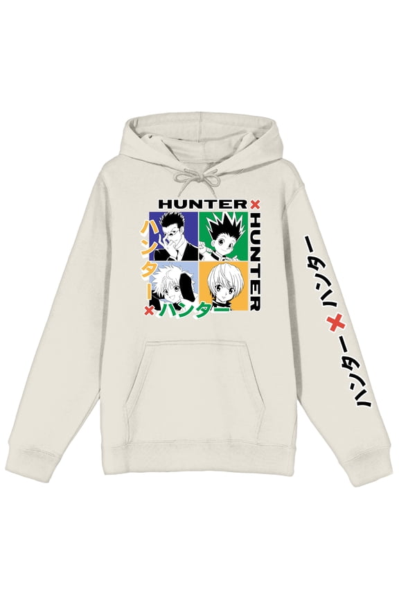 Hunter X Hunter Grid Graphic Men's Tofu Sweatshirt-XXL