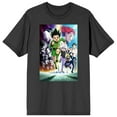 thumbnail image 1 of Hunter X Hunter Group Art Men's Charcoal T-shirt-XXL, 1 of 2