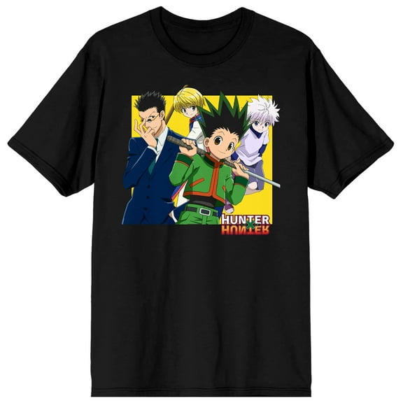Hunter X Hunter Group Men's Black Tee- XL