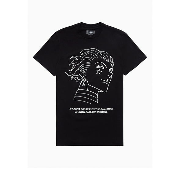 Hunter X Hunter Hisoka Bungee Gum Qualities Men's Black T-Shirt (Small)