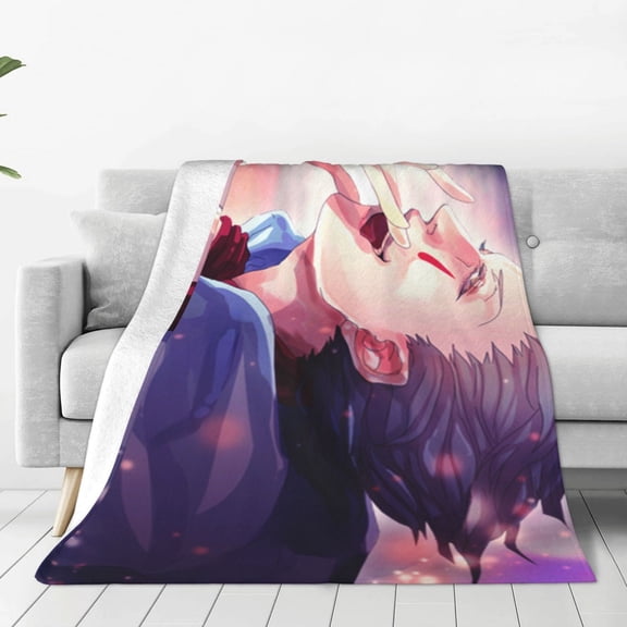 Hunter X Hunter Hisoka Ultra-Soft Micro Fleece Blanket Throw All Season Fuzzy Lightweight Throw Blankets For Office Company Home Couch Bed Sofa 50"X40"